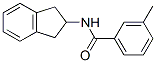 Benzamide, N-(2,3-dihydro-1H-inden-2-yl)-3-methyl- (9CI) Struktur