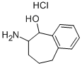 6-AMINO-6,7,8,9-TETRAHYDRO-5H-BENZOCYCLOHEPTEN-5-OL HYDROCHLORIDE Structure