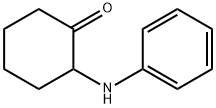 Cyclohexanone, 2-anilino- Structure
