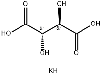 dipotassium (R*,S*)-tartrate Structure