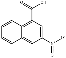 3-NITRO-1-NAPHTHOIC ACID Struktur