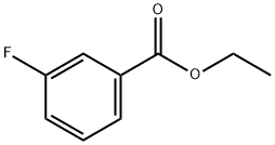 m-フルオロ安息香酸エチル 化学構造式