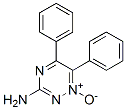 3-Amino-5,6-diphenyl-1,2,4-triazine 1-oxide Struktur