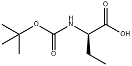 N-BOC-D-氨基丁酸,45121-22-0,结构式