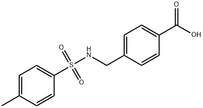 4-((tosylamino)methyl)benzoic acid Structure