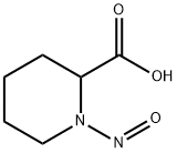 N-亚硝基-D,L-哌啶酸, 4515-18-8, 结构式