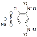 sodium 2-chloro-3,5-dinitrobenzenesulphonate Structure