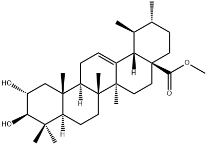 Methyl corosolate Struktur