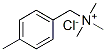 trimethyl(p-methylbenzyl)ammonium chloride Struktur