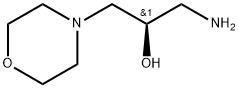 4-Morpholineethanol,alpha-(aminomethyl)-,(alphaR)-(9CI) 化学構造式