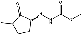 Hydrazinecarboxylic  acid,  (3-methyl-2-oxocyclopentylidene)-,  methyl  ester  (9CI),452278-75-0,结构式