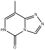1,2,4-Triazolo[4,3-c]pyrimidin-5(6H)-one, 8-methyl- (9CI) 结构式