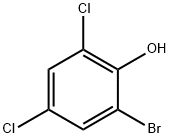 2-bromo-4,6-dichlorophenol Struktur