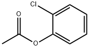 酢酸2-クロロフェニル 化学構造式