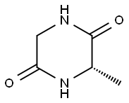 CYCLO(-ALA-GLY) Struktur