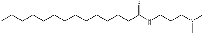 肉豆蔻酰胺丙基二甲胺,45267-19-4,结构式