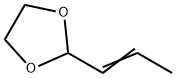 2-Butenal ethylene acetal Struktur
