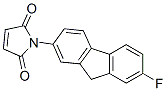 1-(7-fluoro-9H-fluoren-2-yl)pyrrole-2,5-dione Structure