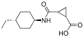 Cyclopropanecarboxylic acid, 2-[[(trans-4-ethylcyclohexyl)amino]carbonyl]-,|