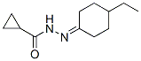 Cyclopropanecarboxylic acid, (4-ethylcyclohexylidene)hydrazide (9CI),452931-78-1,结构式