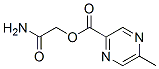 Pyrazinecarboxylic acid, 5-methyl-, 2-amino-2-oxoethyl ester (9CI)|