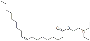 2-(diethylamino)ethyl oleate Struktur