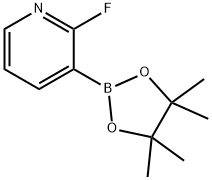 2-FLUOROPYRIDINE-3-BORONIC ACID PINACOL ESTER Struktur