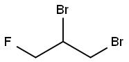 1,2-DIBROMO-3-FLUOROPROPANE 结构式