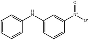 N-フェニル-3-ニトロアニリン 化学構造式