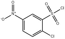 2-氯-5-硝基苯磺酰氯,4533-95-3,结构式