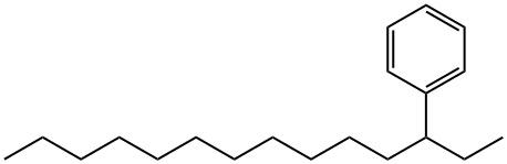 3-Phenyltetradecane 结构式