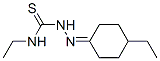 Hydrazinecarbothioamide, N-ethyl-2-(4-ethylcyclohexylidene)- (9CI) Structure
