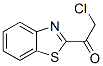 Ethanone, 1-(2-benzothiazolyl)-2-chloro- (9CI) 化学構造式