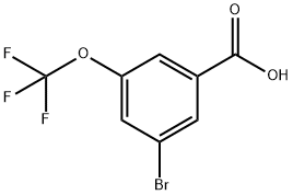 3-溴-5-(三氟甲氧基)苯甲酸,453565-90-7,结构式