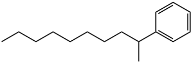 2-フェニルデカン 化学構造式
