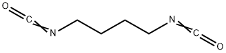 1,4-ジイソシアナトブタン 化学構造式