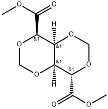 DIMETHYL 2,4:3,5-DI-O-METHYLENE-D-GLUCARATE, 4539-77-9, 结构式