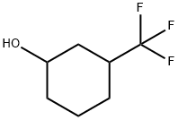 3-(トリフルオロメチル)シクロヘキサノール, CIS/TRANS 化学構造式