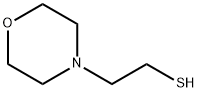 morpholin-4-ylethylthiol , 4542-46-5, 结构式