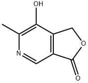 2-METHYL-3-HYDROXY-4-HYDROXYMETHYL-5-CARBOXYPYRIDINE LACTONE Structure