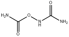1-カルバモイルオキシ尿素 化学構造式