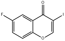 6-FLUORO-3-IODOCHROMONE, 454689-23-7, 结构式