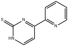 4-(2-PYRIDINYL)PYRIMIDINE-2-THIOL, 454699-37-7, 结构式