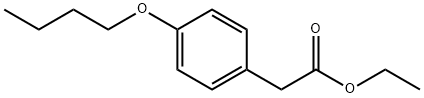 ethyl (4-butoxyphenyl)acetate,4547-58-4,结构式