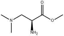 L-Alanine, 3-(dimethylamino)-, methyl ester (9CI) Structure