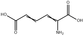 2-aminohexa-2,4-dienedioic acid,4548-99-6,结构式