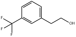 3-(トリフルオロメチル)ベンゼンエタノール 化学構造式