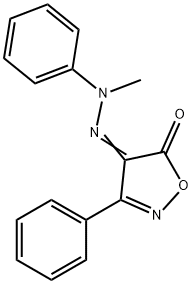 3-Phenyl-4-(N-methylphenylhydrazono)isoxazol-5-one|