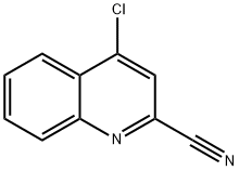 4-chloroquinoline-2-carbonitrile Structure