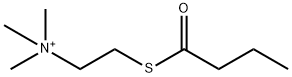 Butyrylthiocholine,4555-00-4,结构式